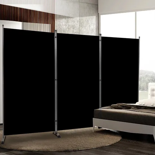 Miniatura 9 de Divisor de habitación, pantalla de privacidad de un solo panel de 6 pies, divisor de pared de tela ancha para interiores para separación