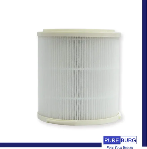 Miniatura 3 de PUREBURG Filtro de repuesto compatible con purificador de aire INTEY NY-BG55, 1 paquete H13 HEPA de 4 etapas de filtración de carbón activado