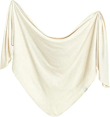 Miniatura 7 de Copper Pearl Manta para envolver al bebé, manta de punto de primera calidad, manta grande suave y elástica para bebé niño y niña, mantas para recién