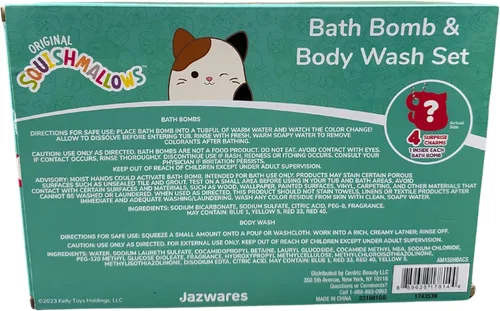 Miniatura 2 de Juego de bombas de baño y gel de baño, juego de 8 piezas con 4 gel de baño perfumado y 4 bombas de baño, 4 dijes sorpresa en cada bomba de baño. Haz