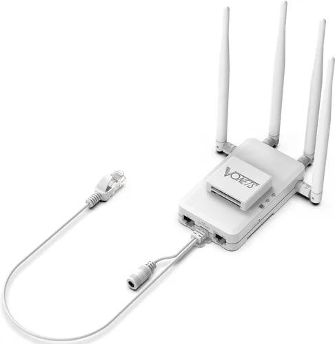 Miniatura 9 de VONETS VAP11G-300 2.4G Mini WiFi puente/repetidor/amplificador de señal con 1 RJ45, alimentado por DC/USB para DVR, cámara IP, PS3 Puente WiFi 2.4G