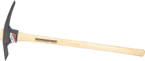 Miniatura 3 de Vaughan Groundbreakers 26 pulgadas práctico Mattock Tiller, ideal para excavar y limpiar, VN85201