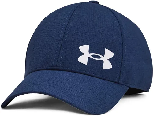 Miniatura 4 de Under Armour Iso-chill ArmourVent - Gorra de béisbol ajustable para hombre Negro (001)/tono gris