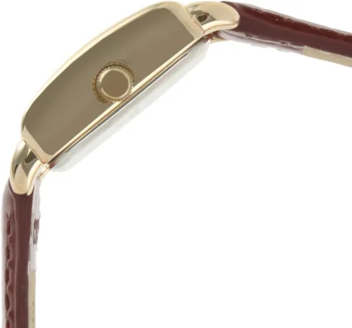 Miniatura 4 de Peugeot - Reloj cuadrado pequeño con correa de piel auténtica para mujer