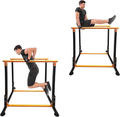 Miniatura 2 de Soportes de inmersión multifunción para gimnasio en casa, barras paralelas, estación de inmersión, entrenamiento de fuerza, fitness