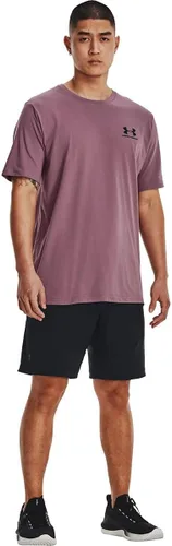 Miniatura 5 de Under Armour - Camiseta de manga corta para hombre, estilo deportivo, con estampado en el pecho al lado izquierdo