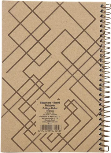 Miniatura 7 de Mintra Office - Cuadernos 100% reciclados, caña de azúcar, Design Cover 3pk