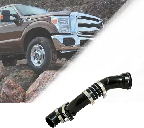Miniatura 2 de Kit de tubos de intercooler lateral frío compatible con Ford F250 F350 F450 F550 Super Duty 2011-2016 6.7L V8 Diesel Reemplaza 667-300 (667-300)