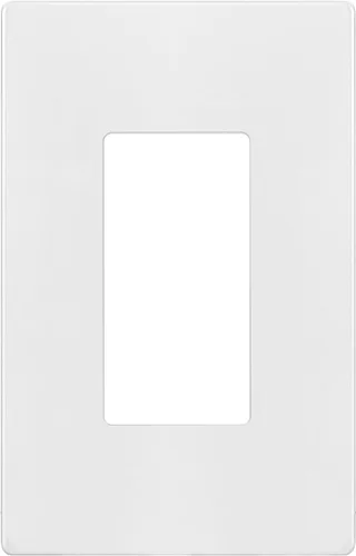 Miniatura 91 de ENERLITES Placas de pared decorativas sin tornillos, cubiertas de tomacorrientes seguras para niños, tamaño de 4 posiciones, 4.68" H x 8.30" L, Negro