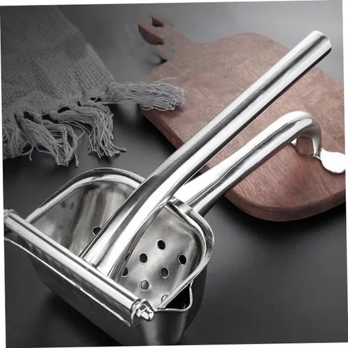 Miniatura 5 de Exprimidor manual de frutas de acero inoxidable, exprimidor de grado alimenticio para extracción de jugo, mango ergonómico, diseño que ahorra mano