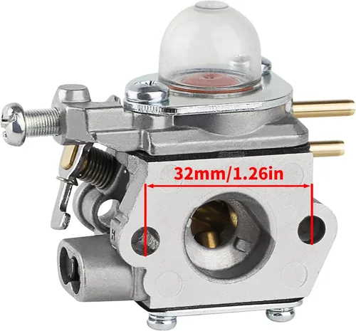 Miniatura 3 de Carburador TB22 TB32EC para Troy Bilt TB21EC TB22EC Craftsman WS210 WS2200 WS-2400 Recortadora de malezas Murray M2500 M2510 Cortador de cepillo Cub