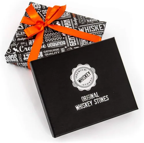 Miniatura 2 de Juego de regalo de piedras de whisky premium con 12 piedras y bolsa. Whisky, Bourbon, Cognac, Scotch, Ginebra, bebida de vino. Cubitos de hielo