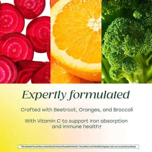 Miniatura 9 de Comprimidos de suplemento de hierro Blood Builder, estimulante energético, de MegaFood, MGF-056, 1, 1