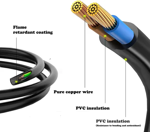 Miniatura 3 de Conector impermeable de 2 cables, conector LED macho hembra de 2 pines, con cable de extensión IP68 de 16 AWG de 7.9 in para automóvil, barco