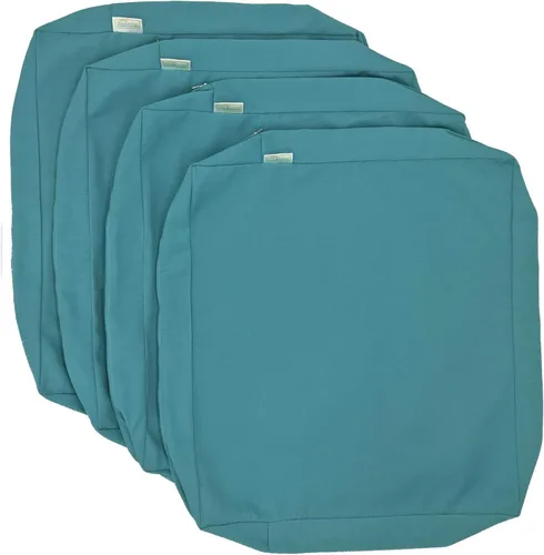 Miniatura 15 de CozyLounge Funda de cojín para silla de patio para interiores y exteriores, repelente al agua, alta resistencia a los rayos UV