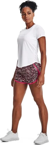 Miniatura 4 de Under Armour Fly By 2.0 - Pantalones cortos estampados de correr para mujer