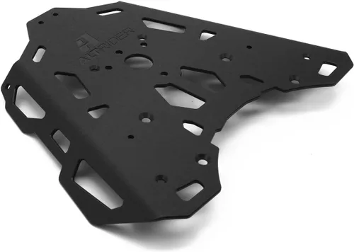 AltRider Portaequipajes para motocicleta compatible con BMW R 1200/1250 GS refrigerado por agua, placa de aluminio gruesa con diseño de cero