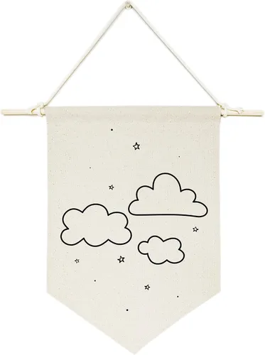 Miniatura 6 de The Cotton & Canvas Co. Cartel de lienzo colgante de pared con alfabeto para bebé, niña, bebé, guardería, habitación de adolescentes y niños