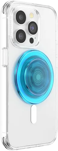 Miniatura 2 de PopSockets Agarre para teléfono con soporte magnético, parte superior intercambiable, sujeción segura para fundas MagSafe de iPhone, agarre