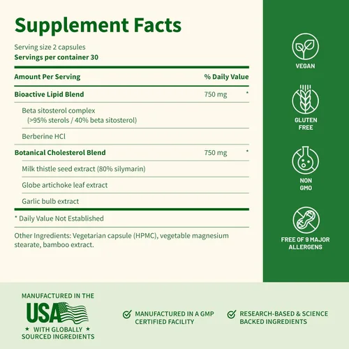 Miniatura 9 de Snap Supplements Paquete de suplementos para la salud del hígado y desintoxicación y salud del colesterol, apoya la salud del corazón, hígado