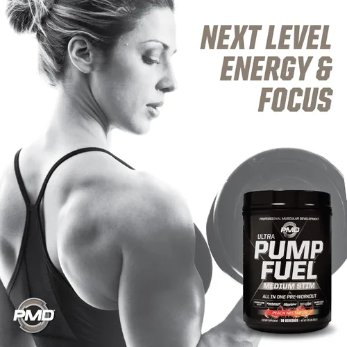 Miniatura 8 de PMD Sports Pump Fuel Ultra Insanity - Polvo de preentrenamiento premium y bomba muscular, mayor enfoque, resistencia y recuperación, creatina Miami