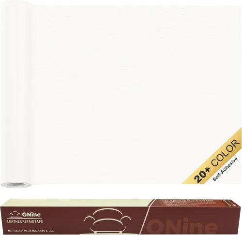 Miniatura 23 de ONine - Parche para reparación de cuero, parche autoadhesivo para sillones, parche de cuero contra rasguños, disponible en diferentes colores, de 5