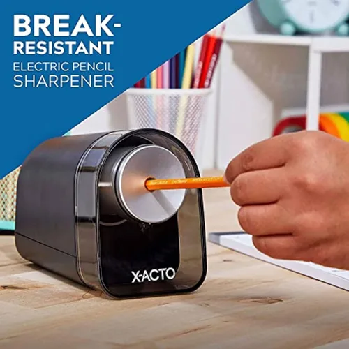 Miniatura 2 de X-ACTO XLR - Sacapuntas eléctrico, negro, 1 unidad, para el regreso a la escuela, profesor, suministros para el aula