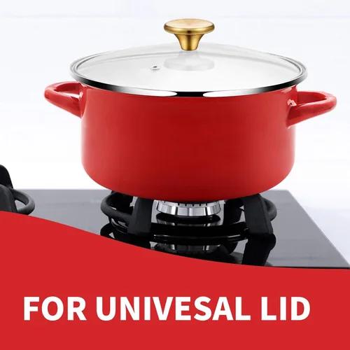 Miniatura 5 de Hotop 4 Juegos de Pomos para Horno Holandés de Acero Inoxidable, Pomo de Repuesto, Mango de Tapa de Olla Compatible con Le Creuset, Aldi, Lodge