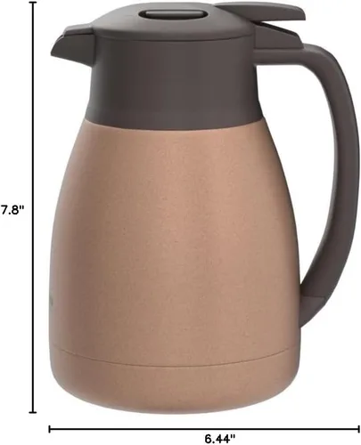 Miniatura 8 de Zojirushi SH-HC10NU - Jarra al vacío de acero inoxidable, 1 litro, cobre mate