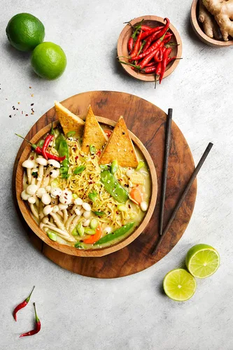 Miniatura 3 de Big Green Organic Food - Ramen de mijo orgánico, sin gluten, sin lectina, sin OMG, vegano, alternativa de trigo y arroz (2.11 onzas (12 piezas)
