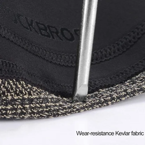 Miniatura 5 de ROCKBROS Cubiertas térmicas para zapatos de ciclismo, cubierta de puntera a prueba de viento, media cubierta resistente al agua para zapatos