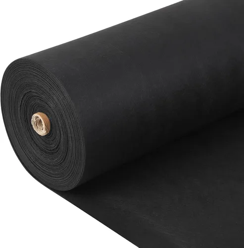 Towallmark Paisaje geotextil, tela geotextil de 3 pies x 100 pies y 8 onzas, drenaje PP resistencia a la tracción 350N y capacidad de carga 440N,
