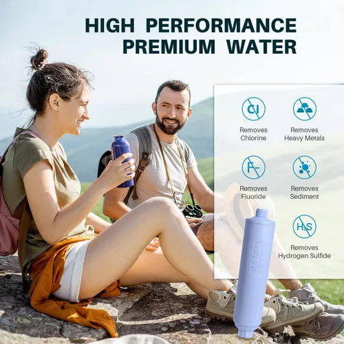 Miniatura 7 de TOREAD Filtro de manguera de jardín para llenado de jacuzzi, spa, piscina, reduce el cloro, metales pesados, agua dura, prefiltro de extremo