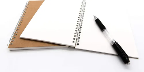 Miniatura 5 de DSTELIN Cuaderno de espiral en blanco, paquete de 6, tapa suave, cuaderno de bocetos, 100 páginas/50 hojas, 7.5 pulgadas x 5.1 pulgadas, 100 GSM