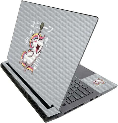 Miniatura 640 de MightySkins - Skin brillante con purpurina para Alienware M17 R3 (2020) y M17 R4 (2021) - Diversión de los años 90 Acabado duradero con purpurina