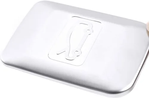 Miniatura 5 de YIWANG Cubierta de panel de interruptor de capó cromada ABS para Land Rover Range Rover Evoque L551 2019 2020 accesorio