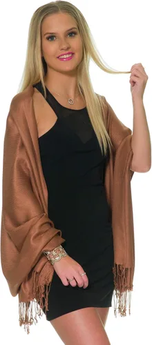 Miniatura 163 de Pashminas, chales y mantones para usar con vestidos de noche y en bodas, grandes y suaves