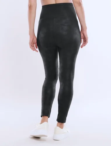 Miniatura 40 de Motherhood Maternity Leggings esenciales elásticos de longitud completa para mujer, ajuste secreto sobre el vientre
