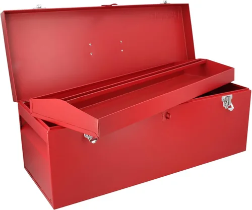 Miniatura 5 de URREA 24-5/8 pulgadas de largo x 9-5/8 pulgadas de ancho x 9-5/8 pulgadas de alto - Caja de almacenamiento resistente con pestillo metálico cromado