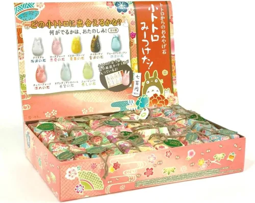 Miniatura 2 de スタジオジブリ Studio Ghibli - Mi vecino Totoro - Totoro, Souvenir de Benelic en piedra, Caja sorpresa (Azar 1 pieza)