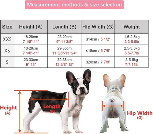 Miniatura 2 de Dog Wheelchair Doggy/Cat Wheelchair with 2 Wheel & Harness, Extra Small Dog Bike Trailer for Paralyzed Back Legs,S