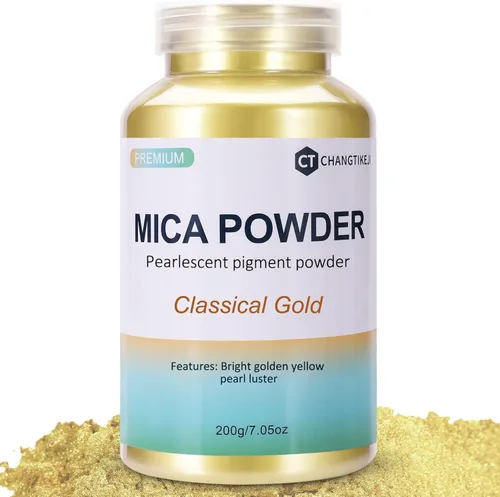 Miniatura 29 de CHANGTIKEJI Polvo de mica – 81 colores – 0.35 oz/botella de pigmento natural en polvo para resina epoxi, fabricación de jabón, fabricación de velas