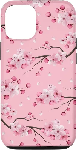 Miniatura 28 de Japanese Cherry Blossom Floral Flower Pattern Pastel Pink Case for iPhone 17
