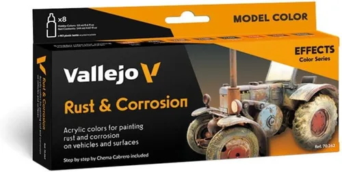 Miniatura 7 de Vallejo - Set de efectos de color modelo tonos tierra Pinturas acrílicas para modelado 16 botellas x 18 ml (0.60 fl.oz.)