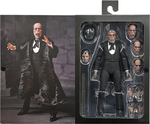 Miniatura 4 de NECA - Fantasma de la Ópera (1925) - Figura de acción a escala de 7" - Ultimate El fantasma de la ópera (color)