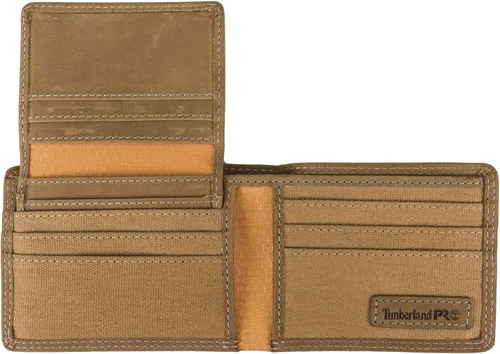 Miniatura 3 de Timberland PRO Men's Leather RFID Wallet with Removable Flip Pocket Card Carrier