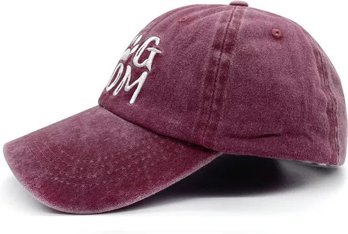 Miniatura 6 de Waldeal Gorra de béisbol ajustable de mezclilla bordada para mujer