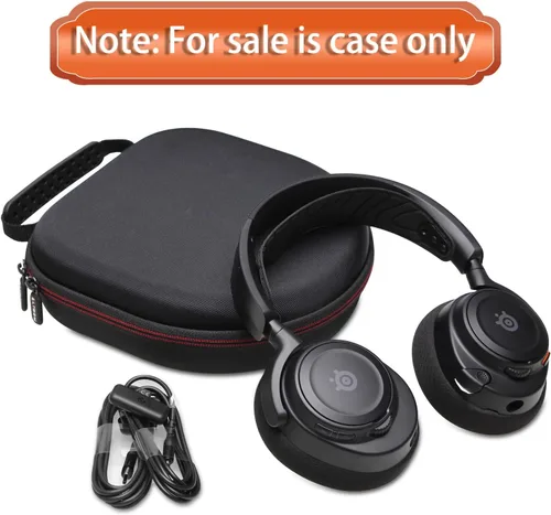 Miniatura 8 de LTGEM - Funda compatible con auriculares inalámbricos SteelSeries Arctis Nova 7X / 7 para juegos multiplataforma