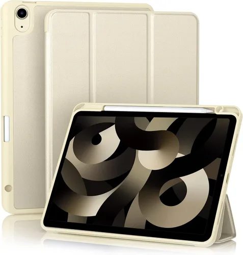 Miniatura 25 de Akkerds Funda compatible con iPad Air de 11 pulgadas de 7ª/6ª generación (M3/M2) 2025/2024, para iPad Air de 5ª/4ª generación de 10.9 pulgadas Rosa