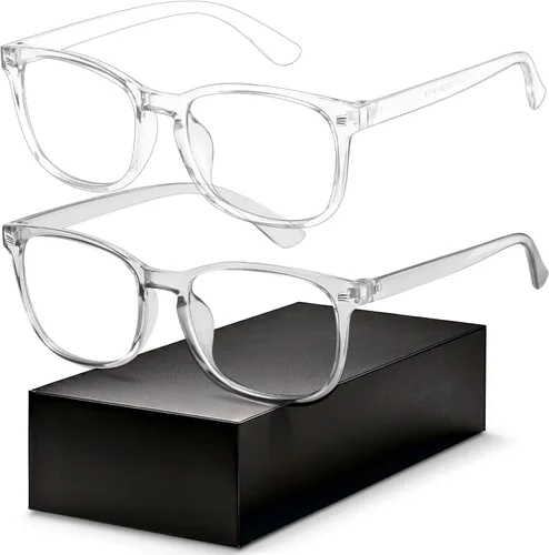 Miniatura 16 de Gaoye Eyewear Frames for Men - Blue Light Blocking Square Glasses, Anti UV Ray Computer Gaming, Blue Blockers for Women